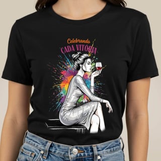 Nome do produto Camiseta Celebrando Cada Vitória