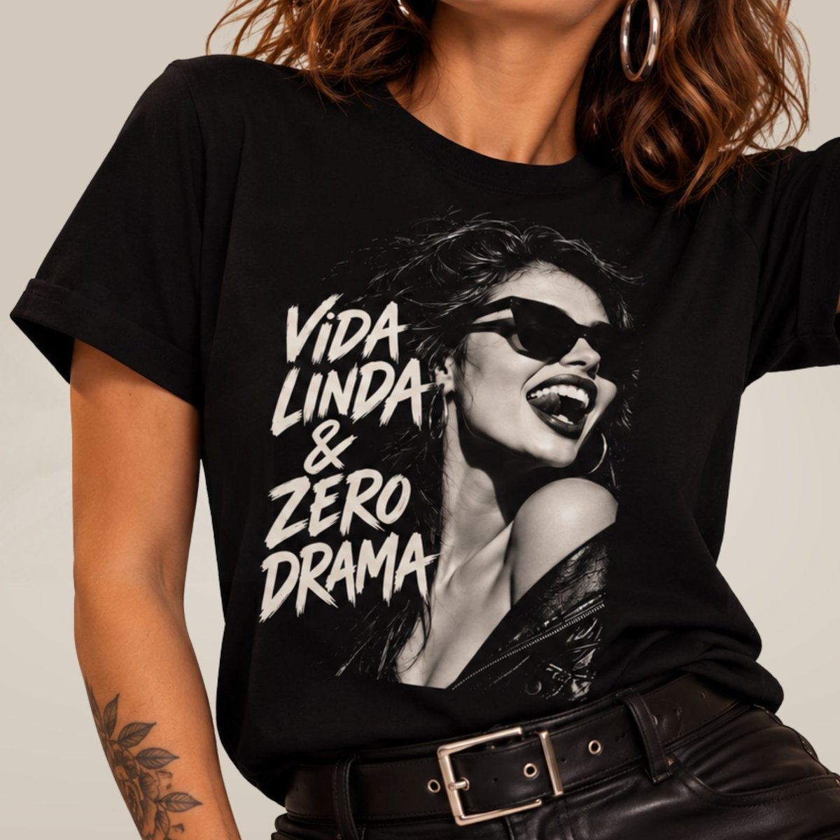 Nome do produto: Camiseta Ela Editorial - Zero Drama