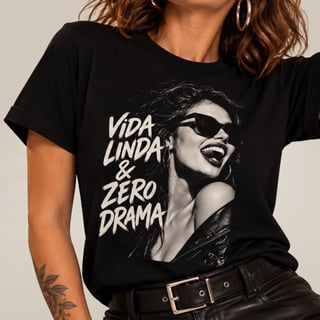 Nome do produto Camiseta Ela Editorial - Zero Drama