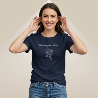 Nome do produto Camiseta Florescer - Me Amo Por Inteira