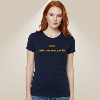 Nome do produto Camiseta Amor Próprio - Paz