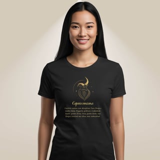 Nome do produto Camiseta Zodíaco - Capricorniana