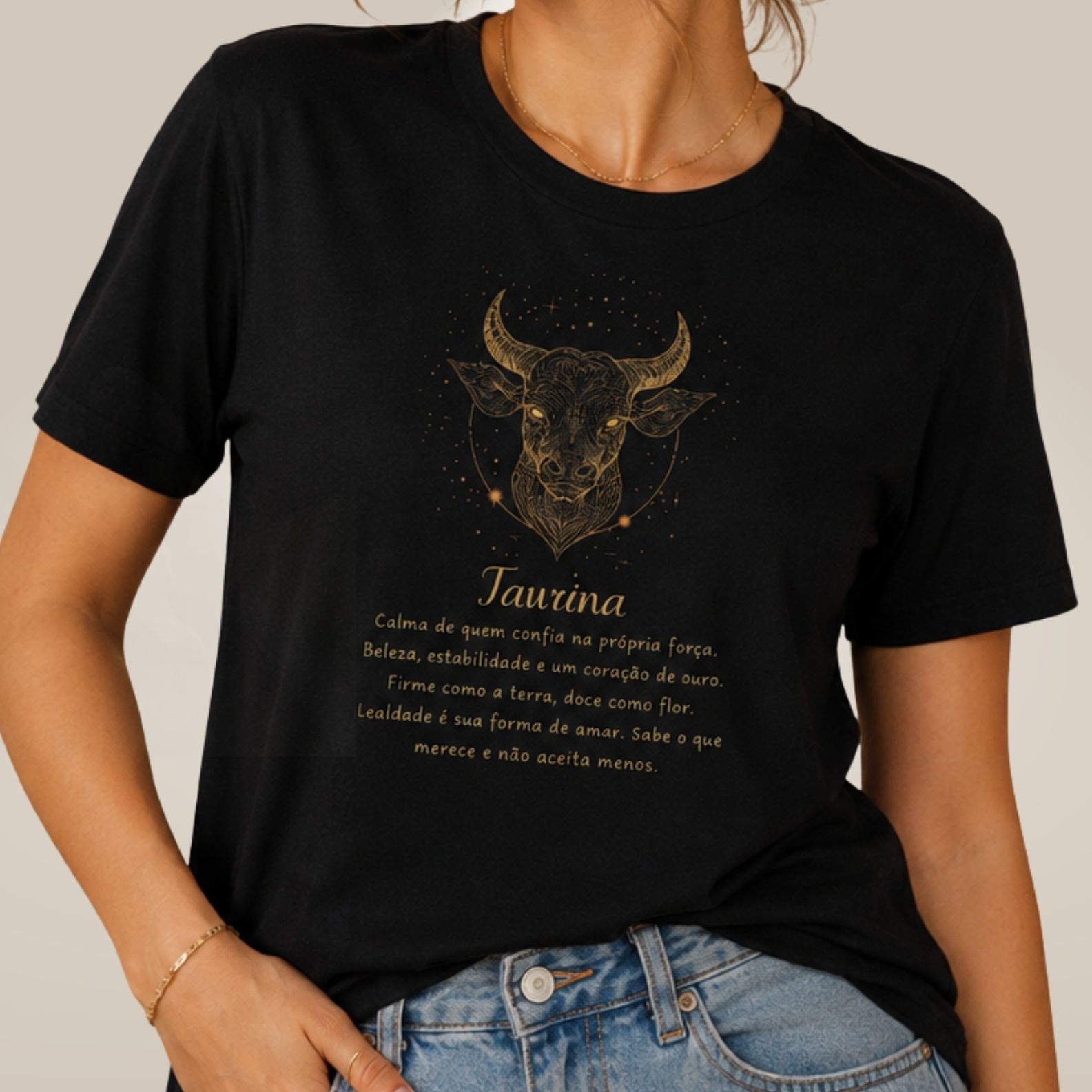 Camiseta Zodíaco - Taurina