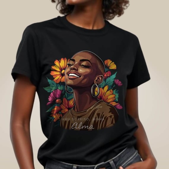 Camiseta Preta Perfeita - Alma
