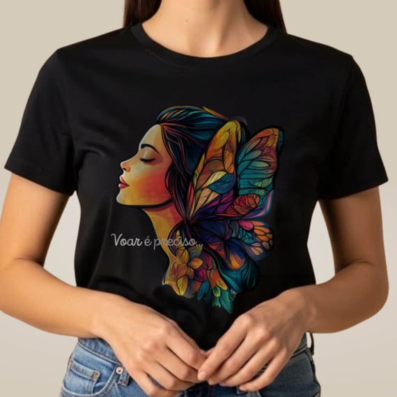Camiseta Voar é Preciso