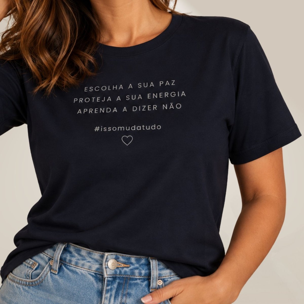 Nome do produto: Camiseta Prime | Isso Muda Tudo