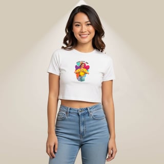 Nome do produto Cropped Para Esse Ano - Amor