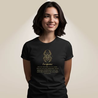 Nome do produto Camiseta Zodíaco - Escorpiana