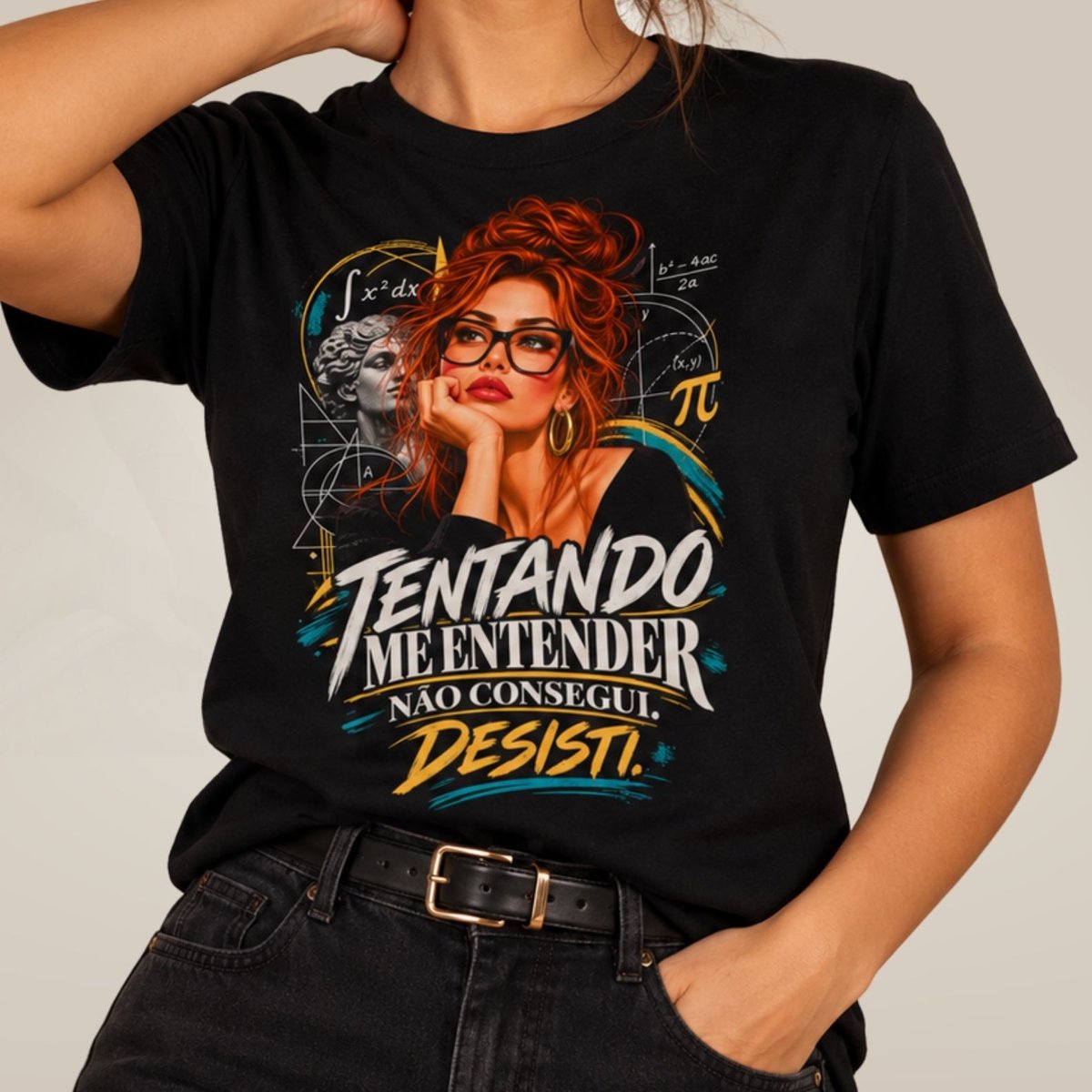 Nome do produto: Camiseta Tentando Me Entender