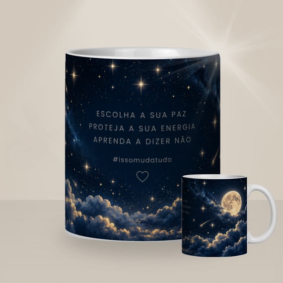 Caneca Isso Muda Tudo