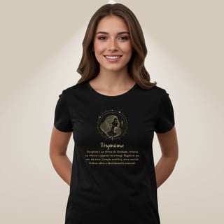 Nome do produto Camiseta Zodíaco - Virginiana