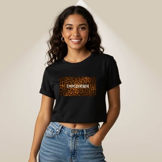 Nome do produto Cropped Empoderada