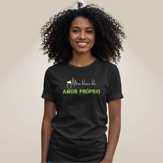 Nome do produto Camiseta Altas Doses de Amor Próprio