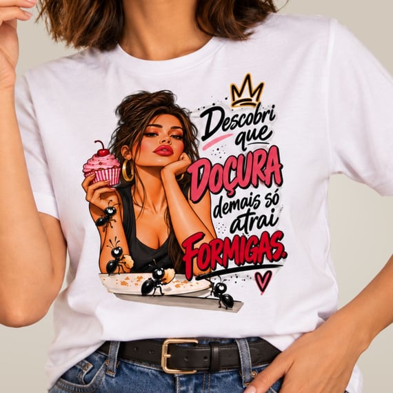 Camiseta Doçura Demais