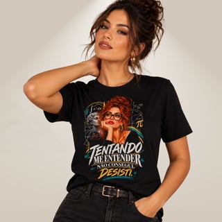 Nome do produto Camiseta Tentando Me Entender