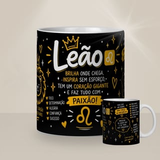 Nome do produto Caneca Meu Signo - Sou de Leão