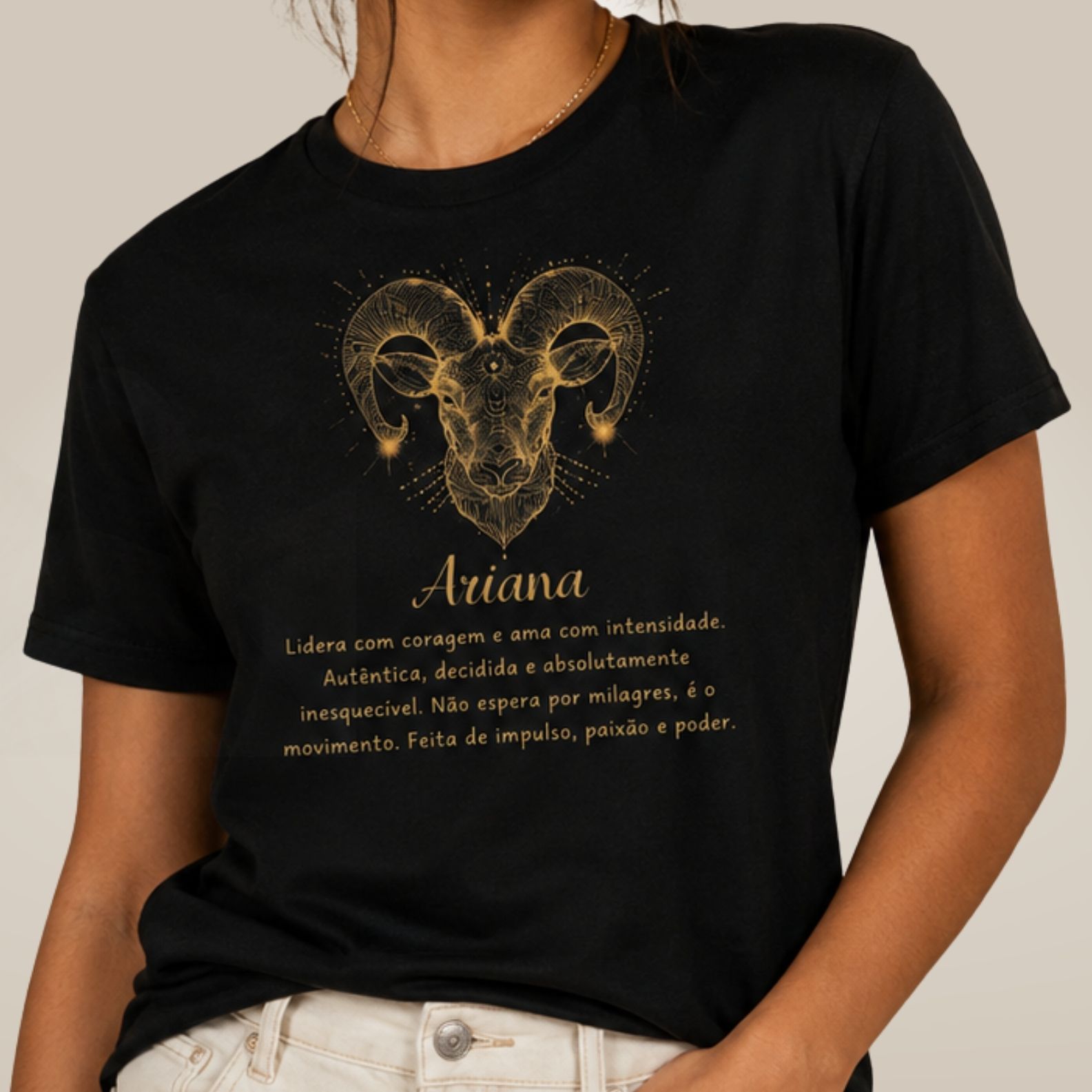 Camiseta Zodíaco - Ariana