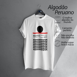 Bauhaus Weimar (Algodão Peruano)