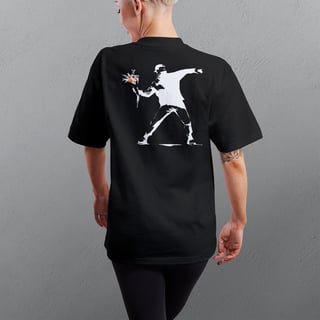 Flower Thrower V2 - Banksy (Oversized)