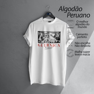 Picasso Guernica (Algodão Peruano)