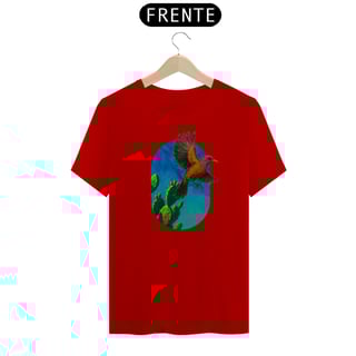 Nome do produto Camiseta Sabiá (Coleção Pássaros e Cactos)