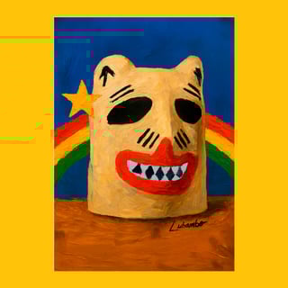 Nome do produto Poster La Ursa Branca