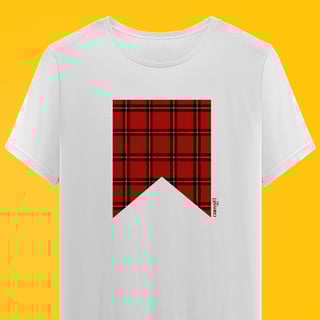 Nome do produto Camiseta Bandeixa Xadrez Vermelha
