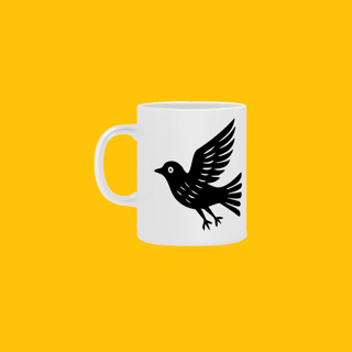 Caneca Xilo Pássaro
