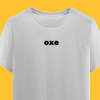 Camiseta Oxe (estampa preta)