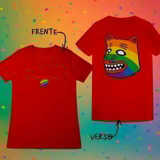 Nome do produto Baby Long LA URSA ARCO-ÍRIS (frente e verso)
