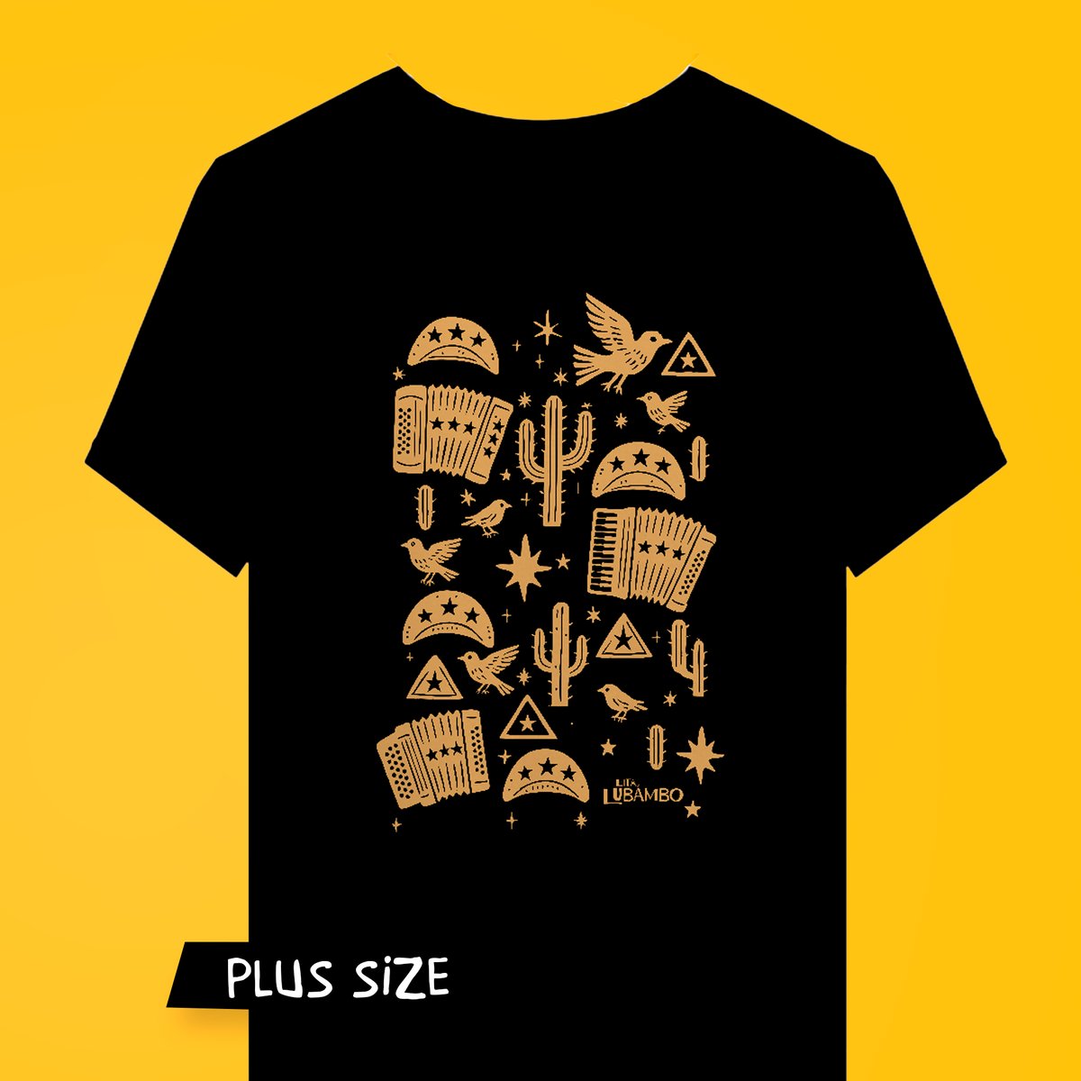 Nome do produto: Camiseta Plus Size Xilo Icones (estampa clara)