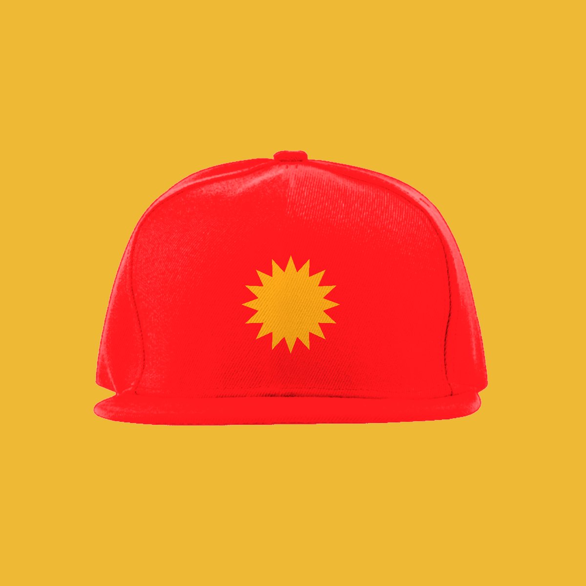 Nome do produto: Boné Sol Amarelo