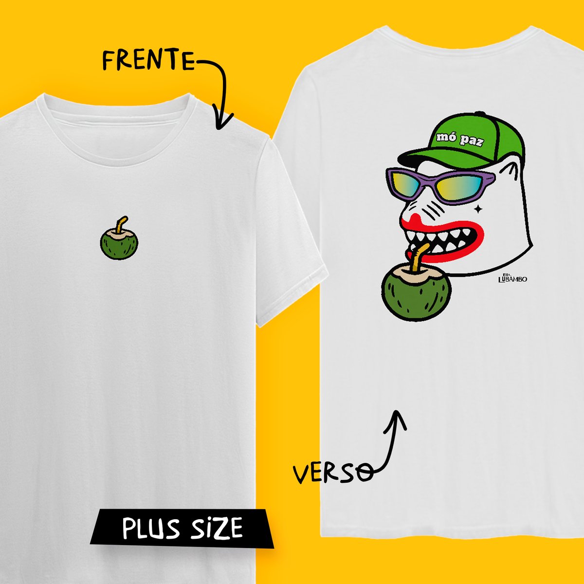 Nome do produto: Camiseta Plus Size La Ursa \