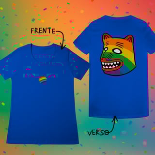 Nome do produto Baby Long LA URSA ARCO-ÍRIS (frente e verso)