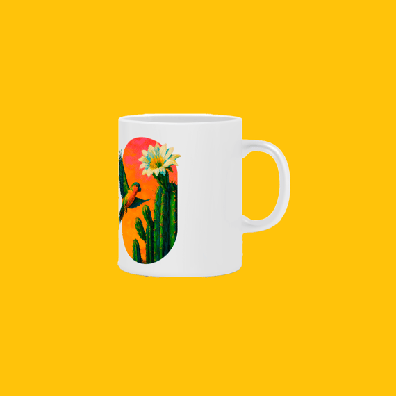 Caneca Periquito da Caatinga