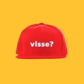 Boné Visse? (estampa branca)
