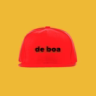 Nome do produto Boné De Boa (texto preto)