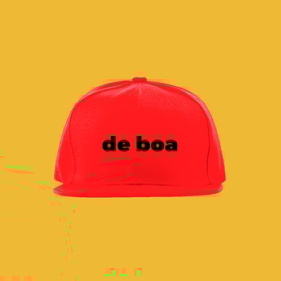 Boné De Boa (texto preto)