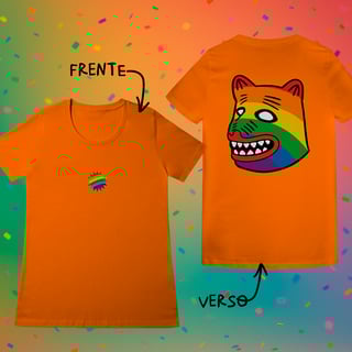 Nome do produto Baby Long LA URSA ARCO-ÍRIS (frente e verso)