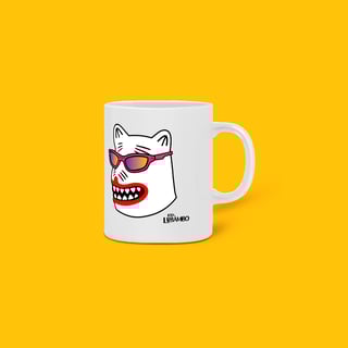 Nome do produto Caneca La Ursa Chavosa (óculos rosa)