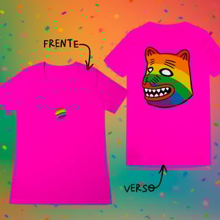 Nome do produto Baby Long LA URSA ARCO-ÍRIS (frente e verso)