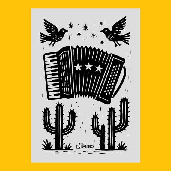 Poster Xilo Sanfona