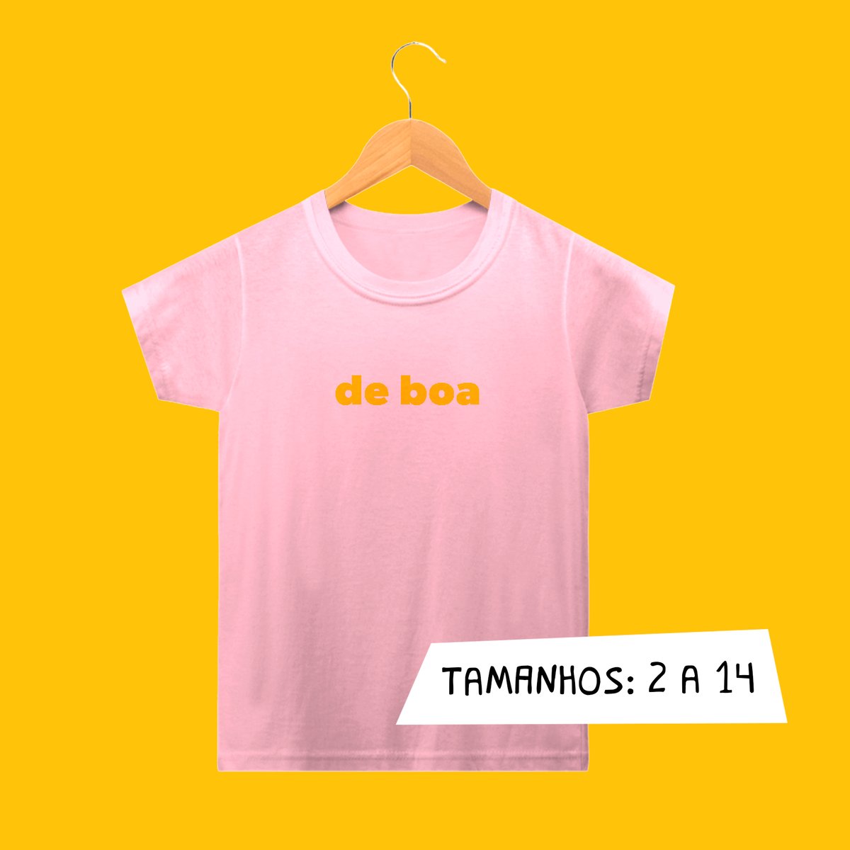 Nome do produto: Camiseta Infantil \