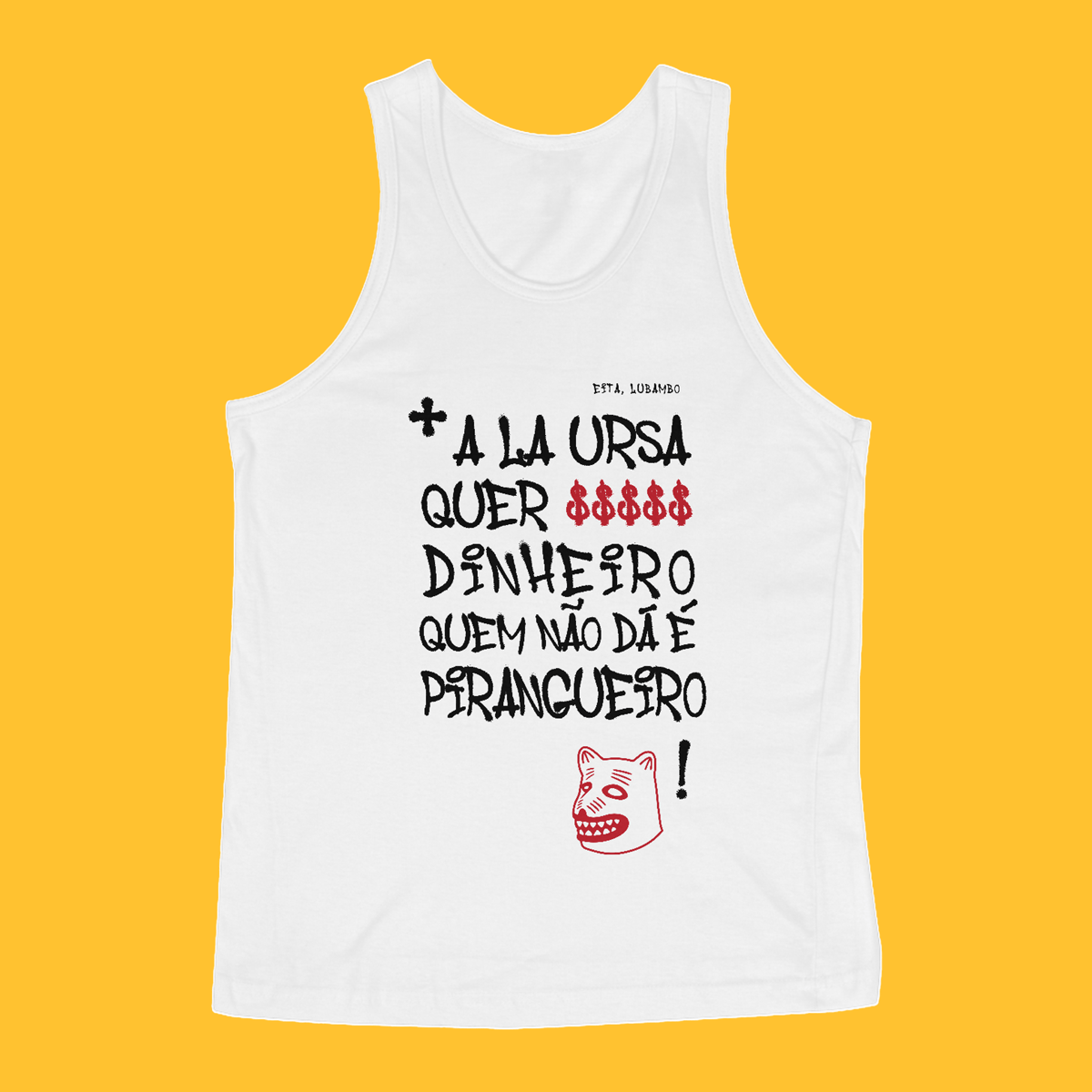 Nome do produto: Regata La Ursa Grafitti