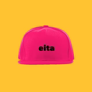 Nome do produto Boné Eita (texto preto)