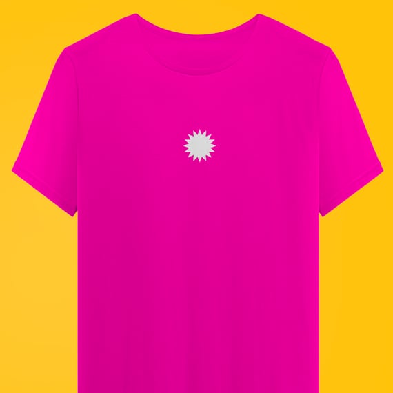Camiseta Sol Branco