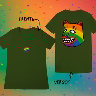 Nome do produto Baby Long LA URSA ARCO-ÍRIS (frente e verso)