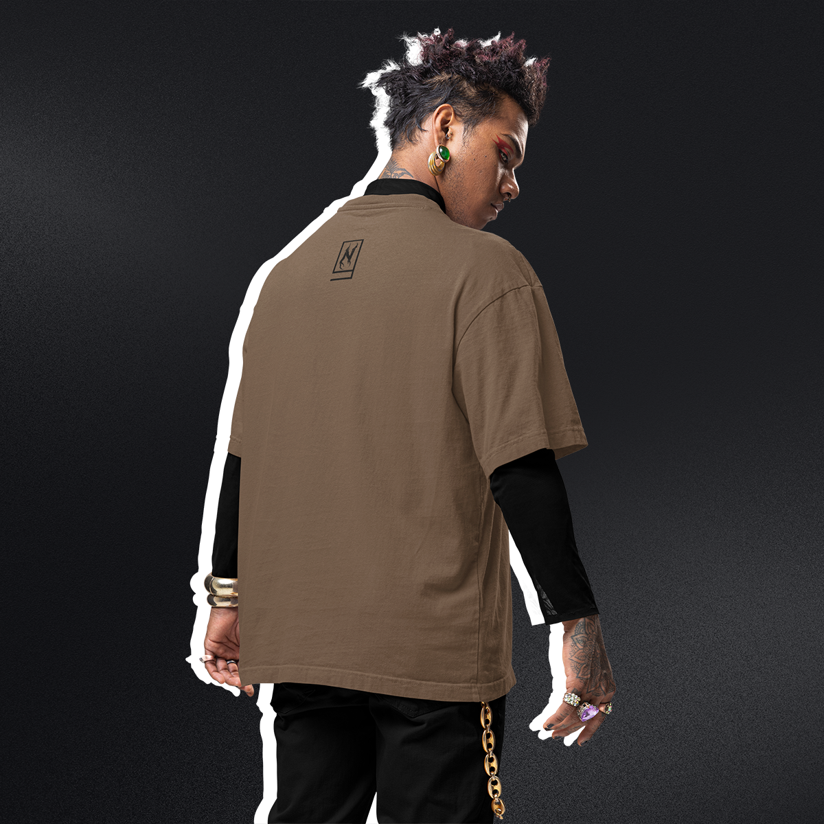 Nome do produto: Oversized Black