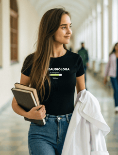 Nome do produto Camiseta Fonoaudiologia 