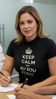 Nome do produto Camiseta KEEP CALM SOU FONO - UNISSEX - Cores